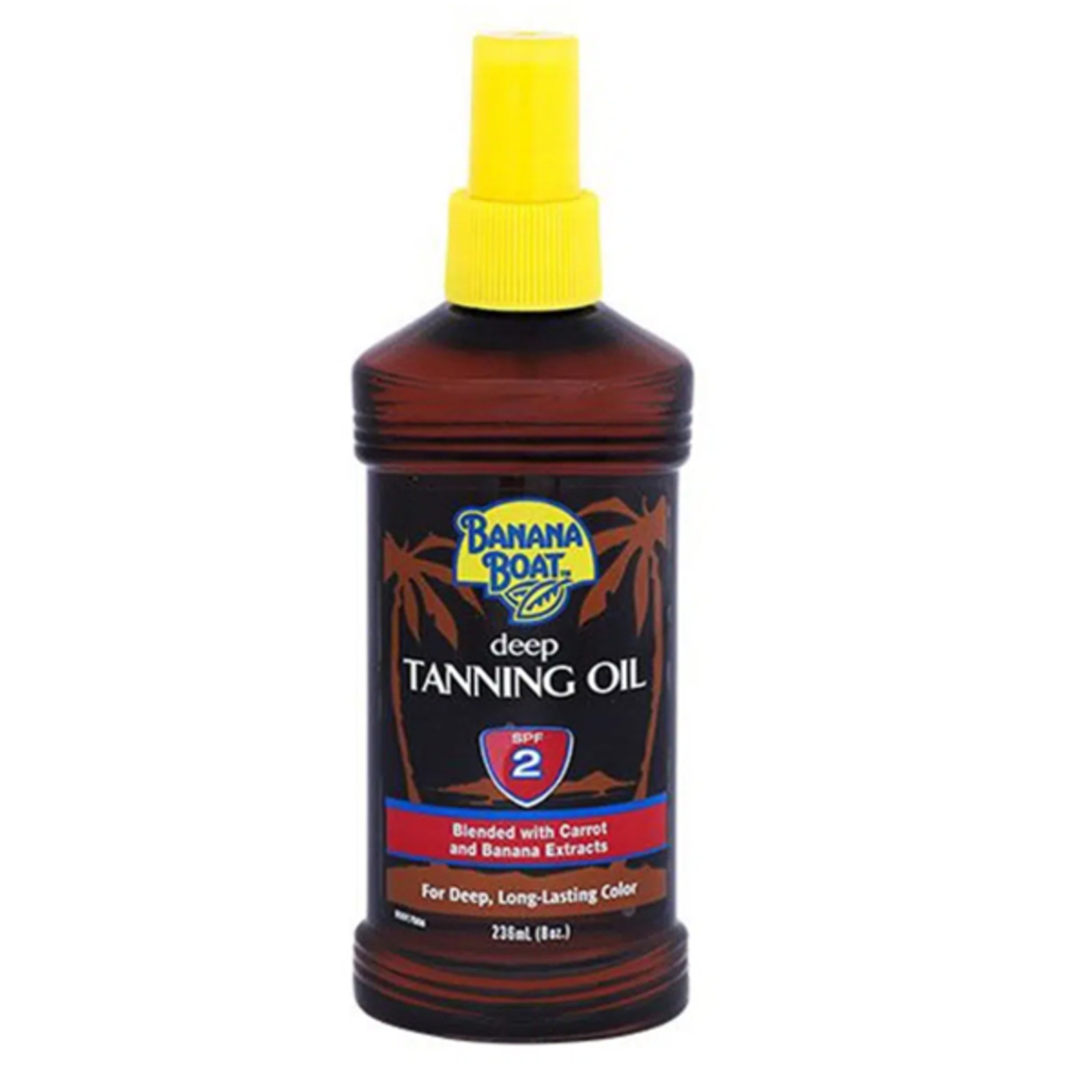 Banana Boat Deep Tanning Oil 236ml - SPF2 Carrot and Banana